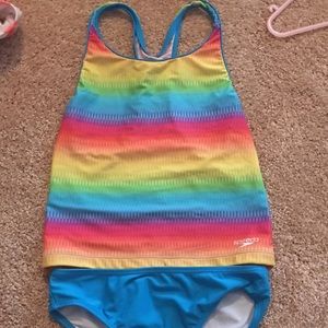 Kids rainbow swimsuit